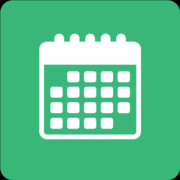 Green Calendar Icon