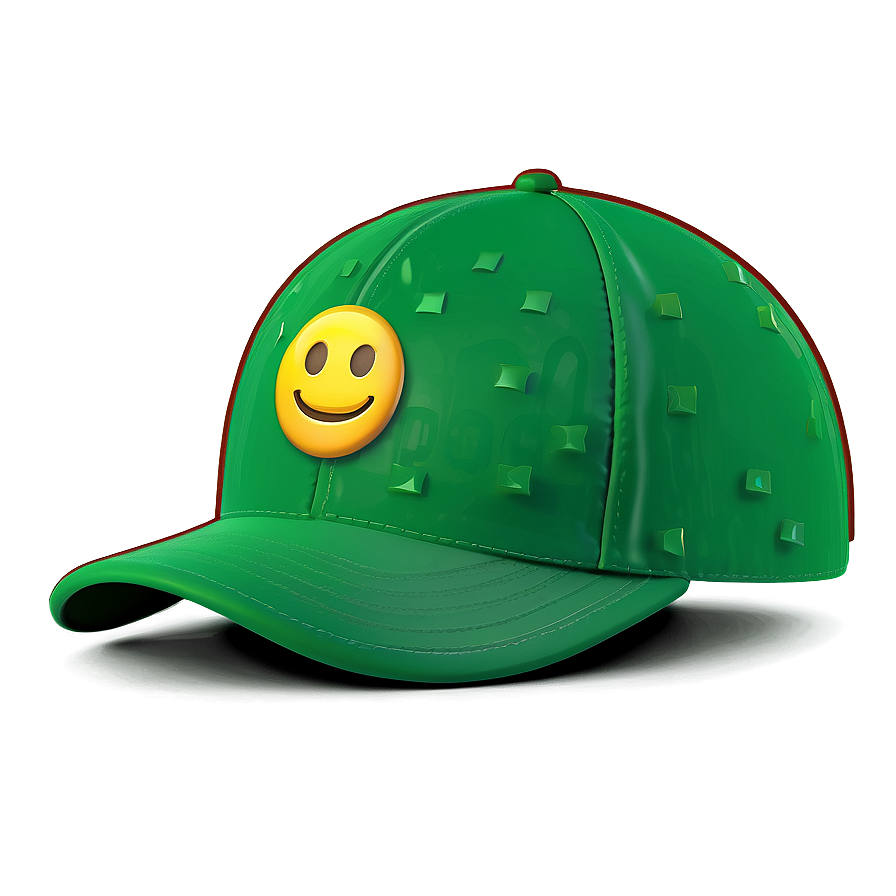 Green Cap Emoji PNG hwt PNG image with a transparent background, free high-resolution download