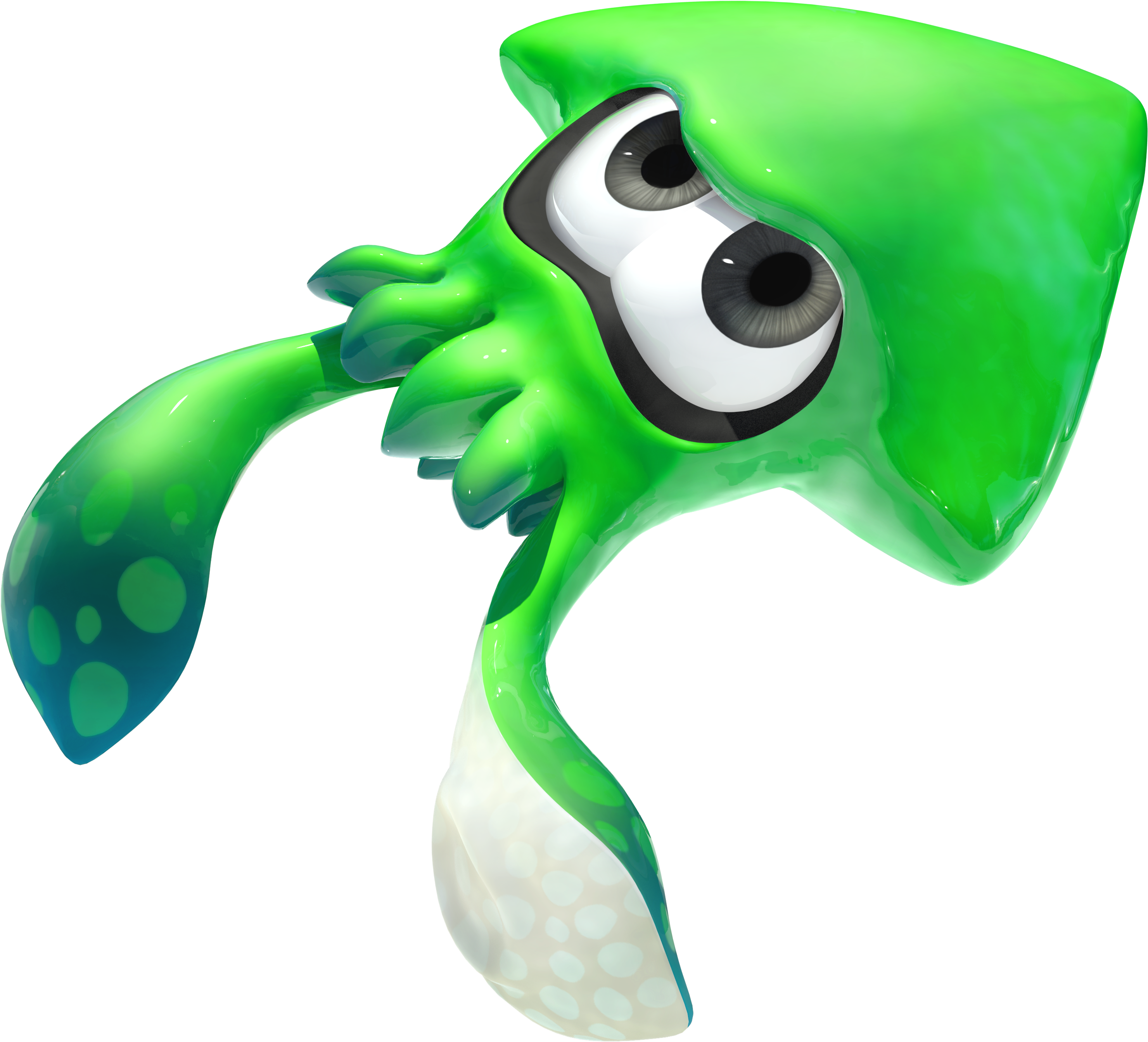 Nintendo Switch Splatoon 2 Squid , Png Download - Green Splatoon 2 Squid, Transparent Png PNG image with a transparent background, free high-resolution download