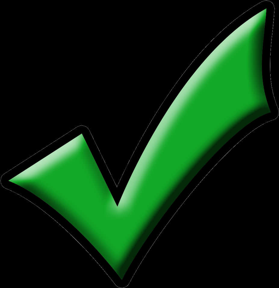 Green Check Mark Graphic