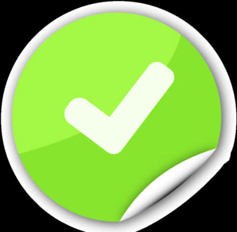 Green Check Mark Icon