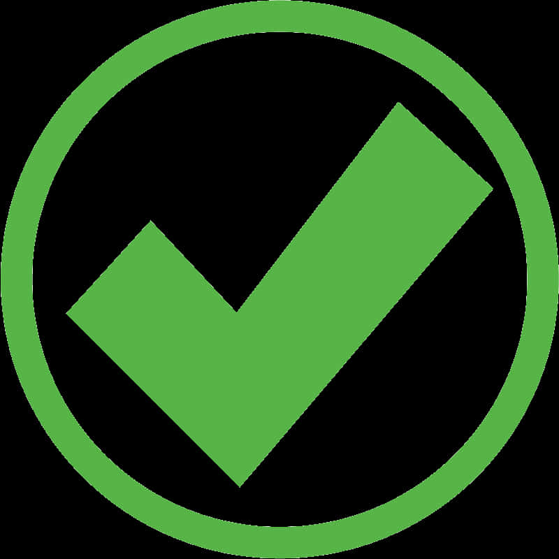 Green Check Mark Icon