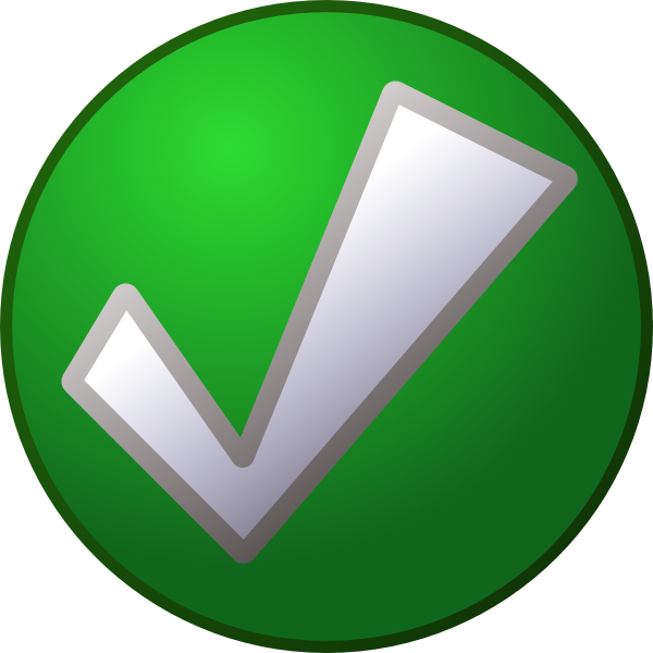 Green Tick Png Transparent - Valid Clipart, Png Download PNG with transparent background