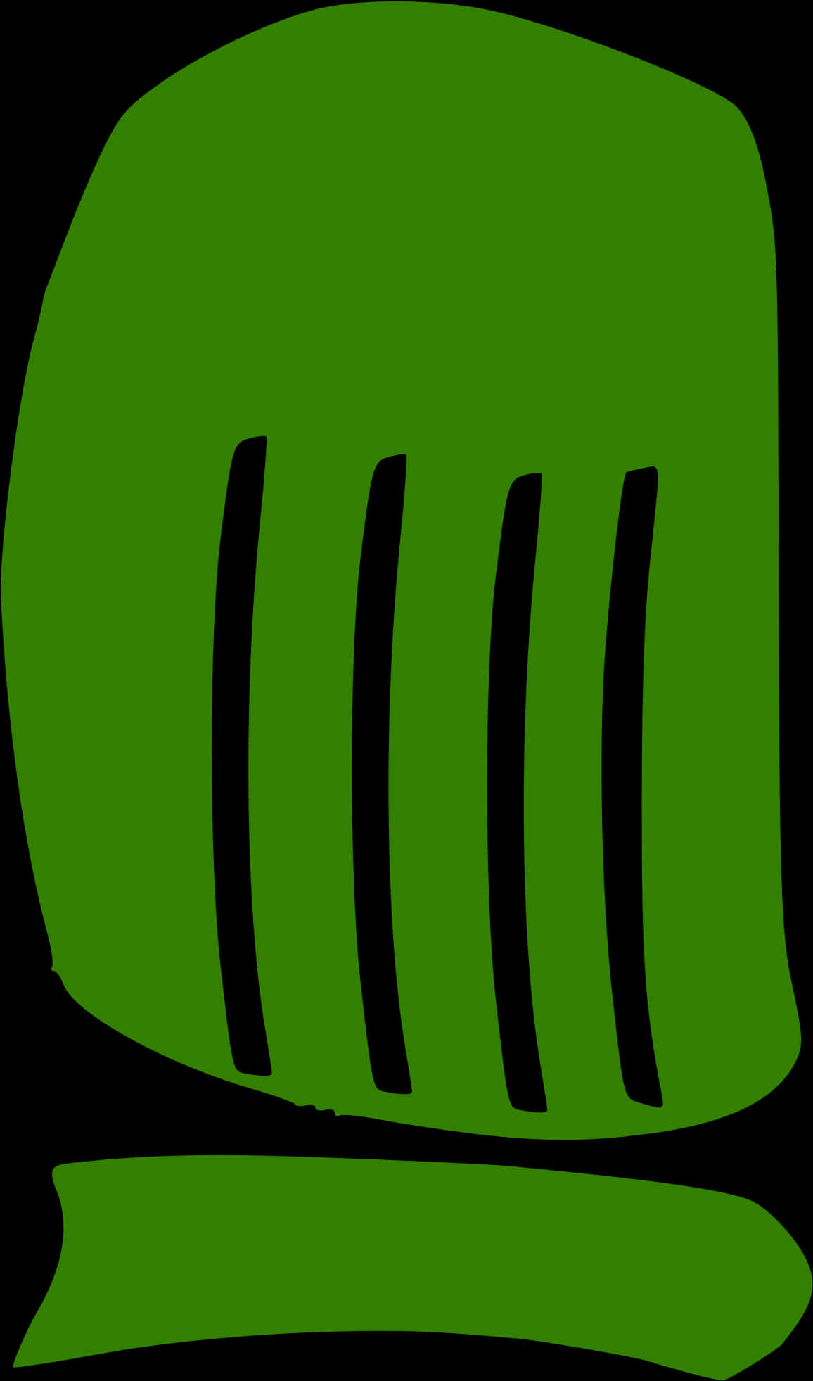 Green Chef Hat Icon PNG image with a transparent background, free high-resolution download