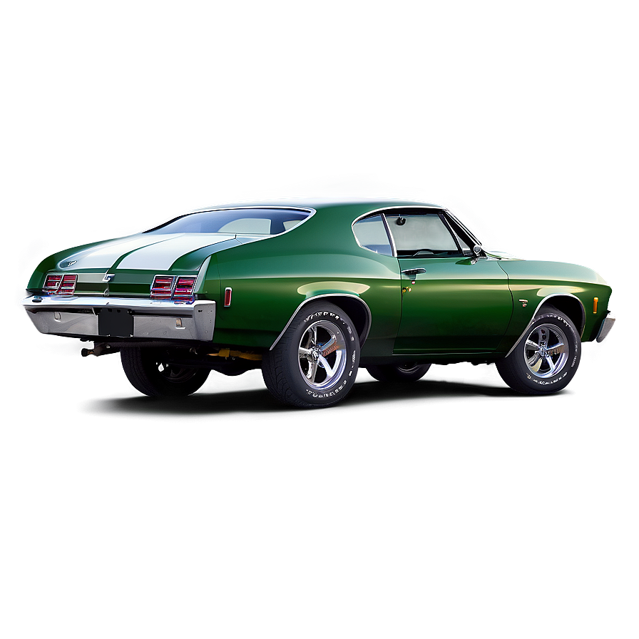 Green Chevrolet Chevelle Png 06232024