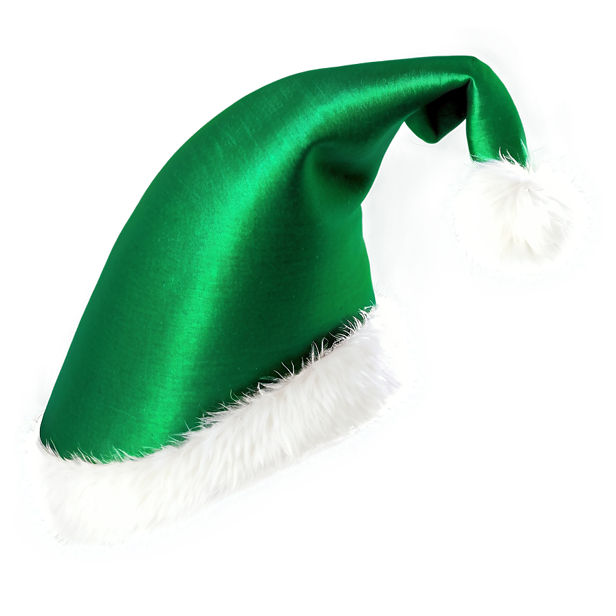 Green Christmas Hat PNG 04292024 PNG image with a transparent background, free high-resolution download