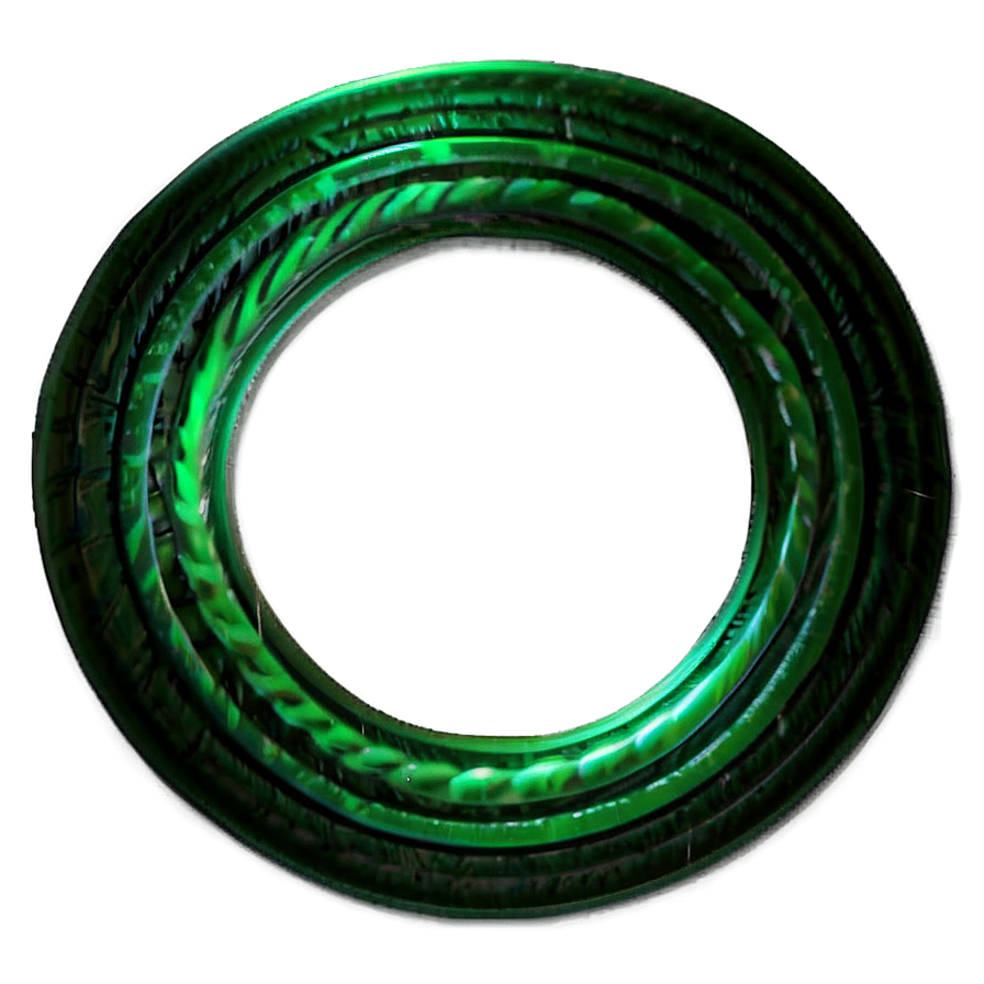 Green Circle Design Png Iqr