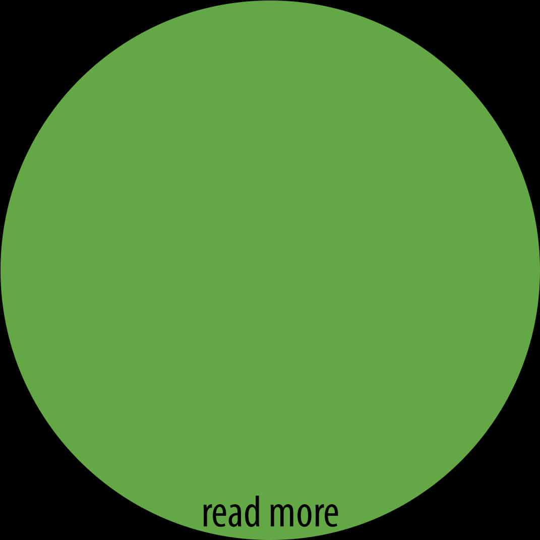 Green Circle Read More Button PNG with transparent background