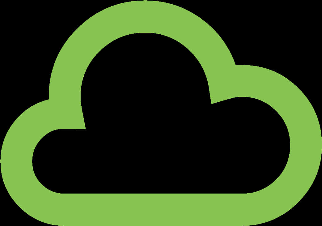 Green Cloud Icon