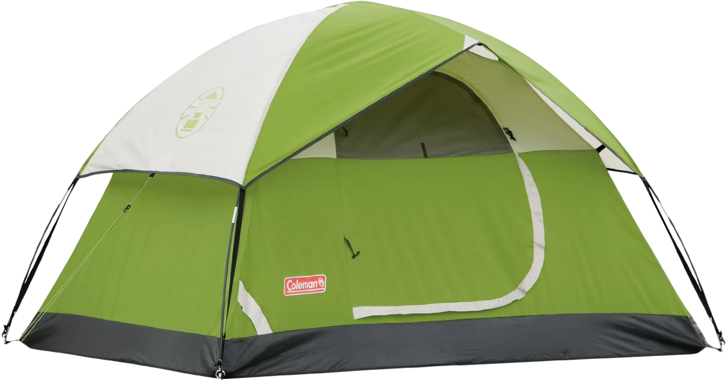 Camp Png Photo - Coleman Sundome 4 Person Tent, Transparent Png PNG with transparent background