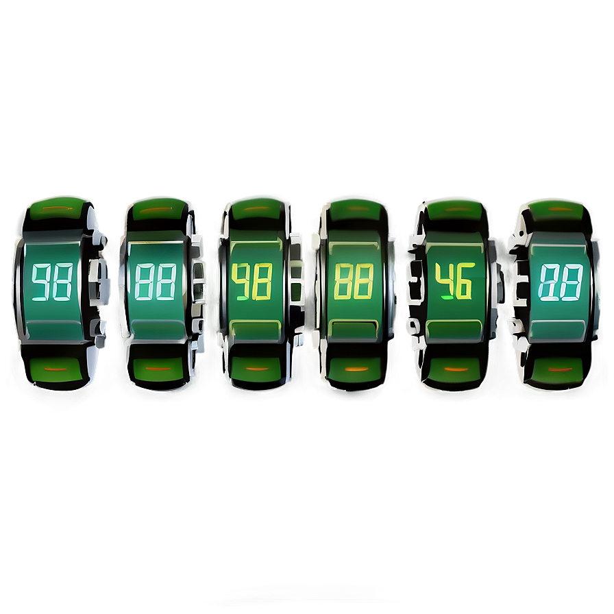 Green Countdown Timer Png Mmv