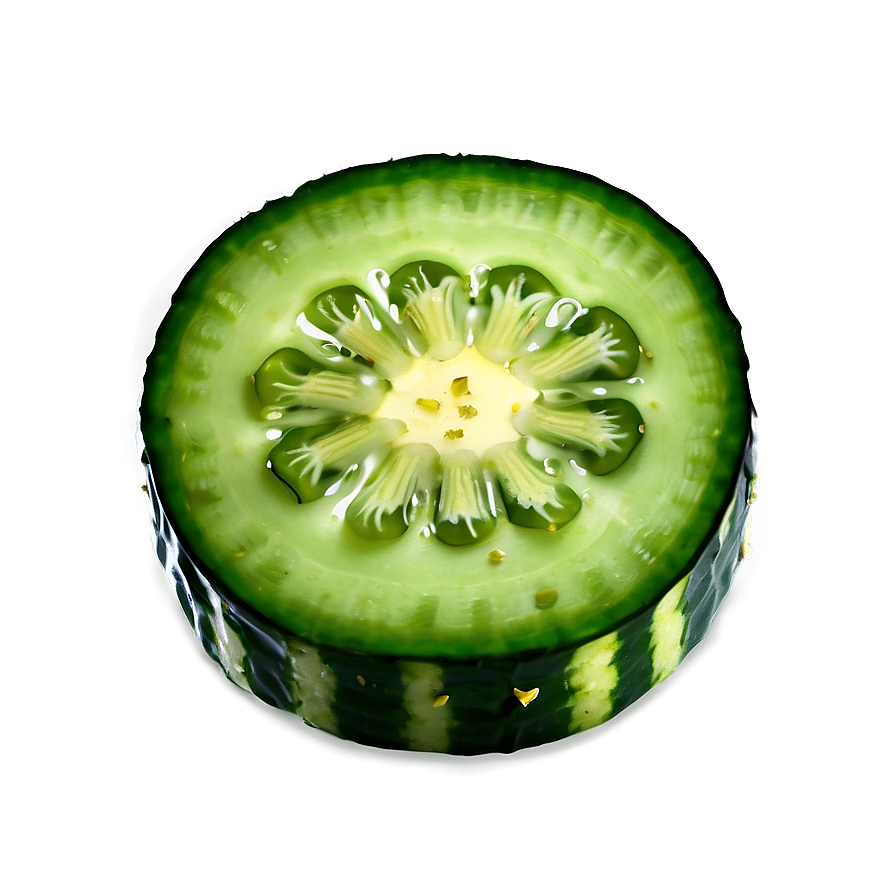 Green Cucumber Slice PNG sul34 PNG image with a transparent background, free high-resolution download