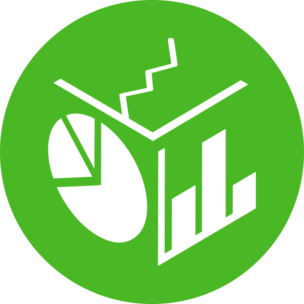 Download Free Analytic Vector Png - Big Data Round Icon, Transparent Png PNG image with a transparent background, free high-resolution download