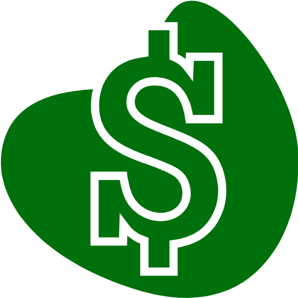 Green Dollar Sign Icon