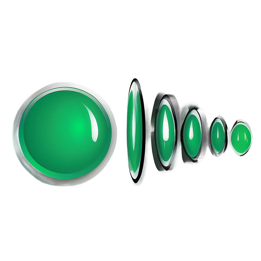 Green Dot Illustration Png 70