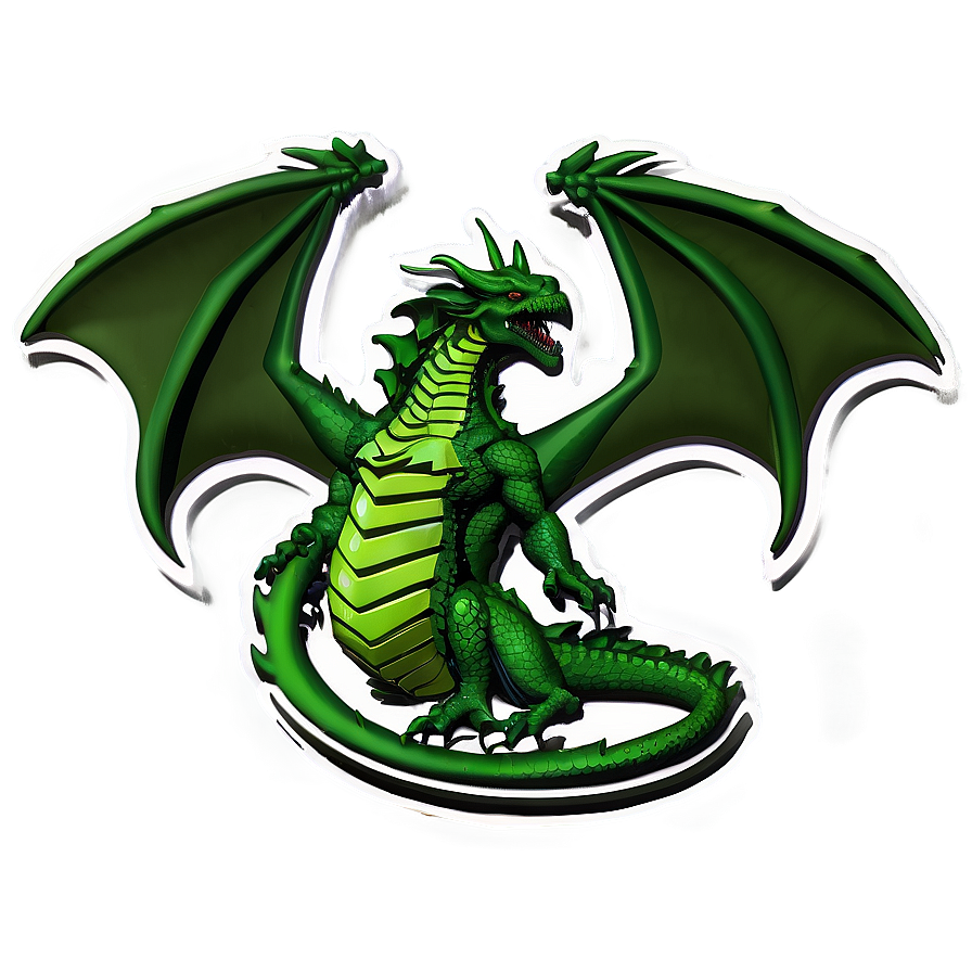 Green Dragon Emblem Png Xsa46