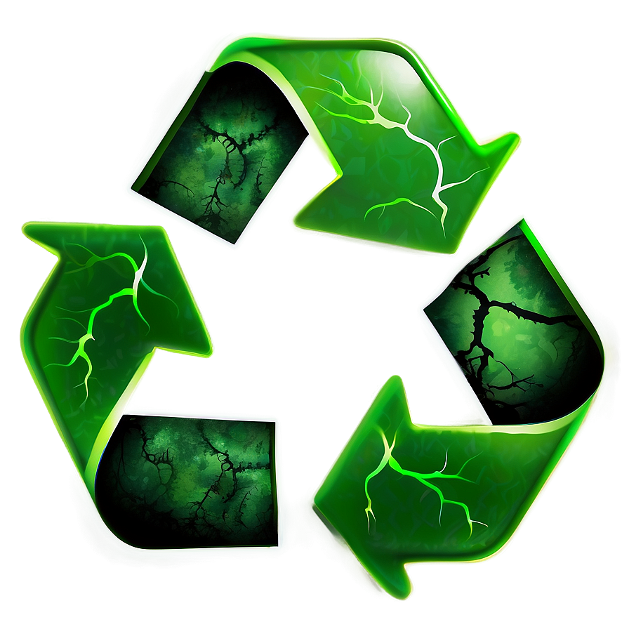 Green Earth Recycle Png Pbu55