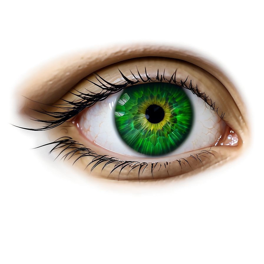 Green Eye In Shadow Png Yvj87