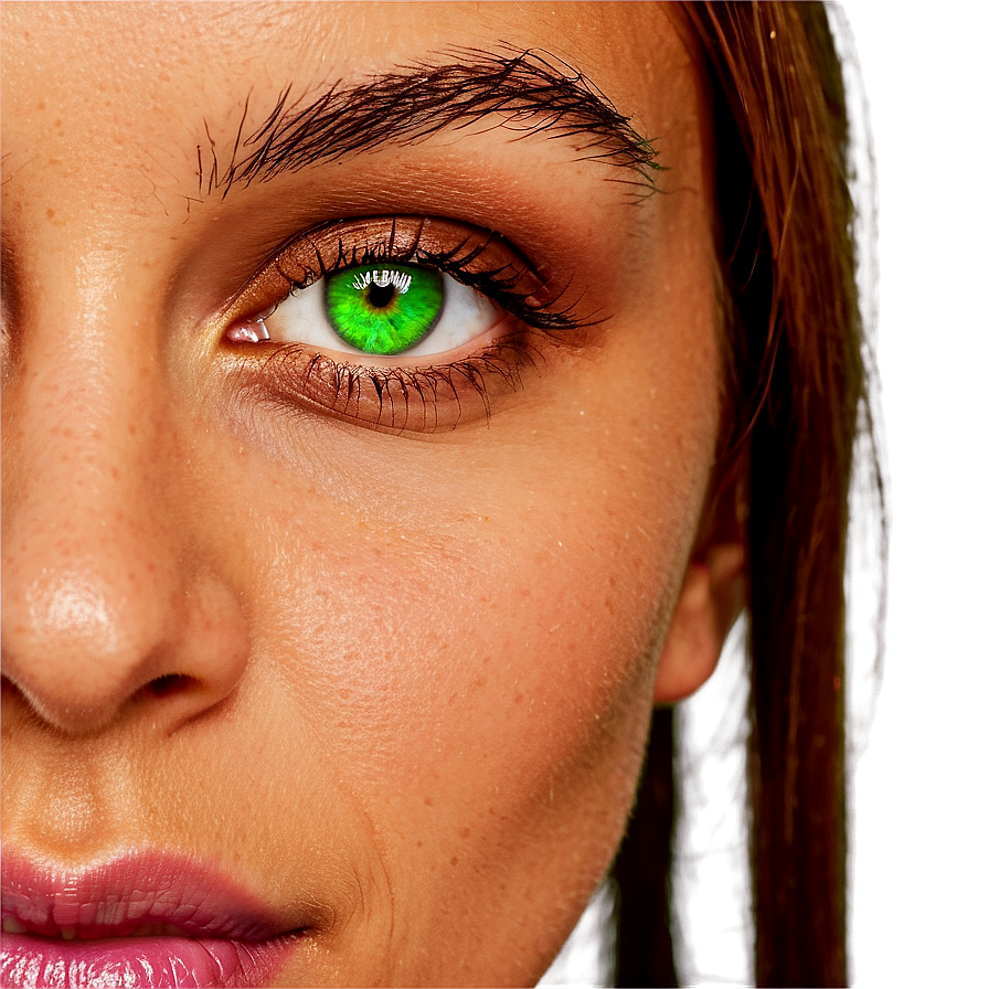 Green Eyed Beauty Portrait Png 68