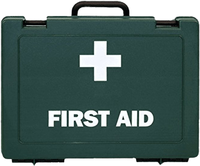 Green First Aid Kit Box