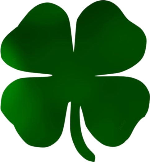 Four Leaf Png Transparent Images - Four Leaf Clover Transparent, Png Download PNG image with a transparent background, free high-resolution download