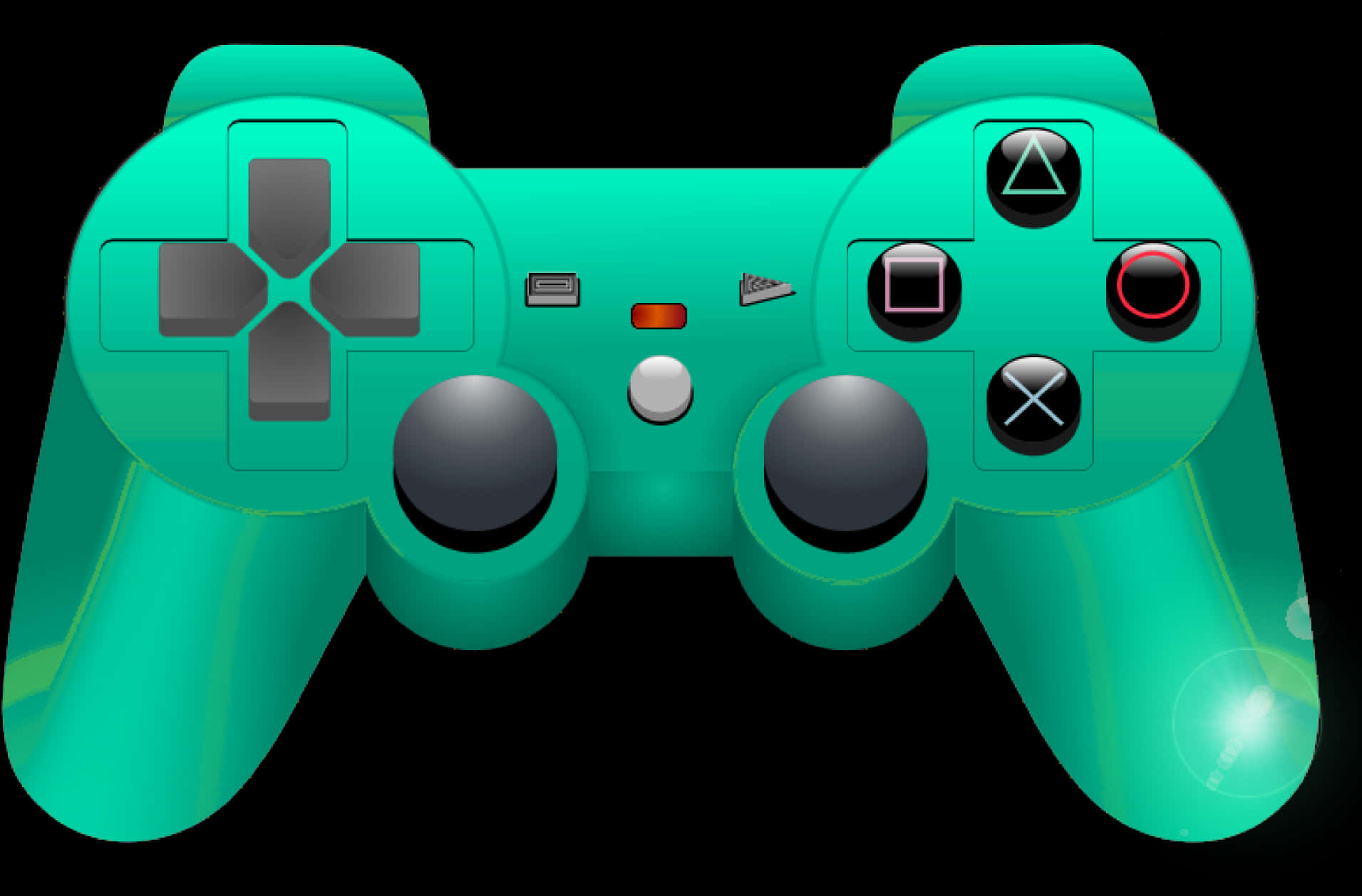 Game Controller Clip Art At Clkercom Vector Online - Game Controller Clipart Png, Transparent Png PNG with transparent background