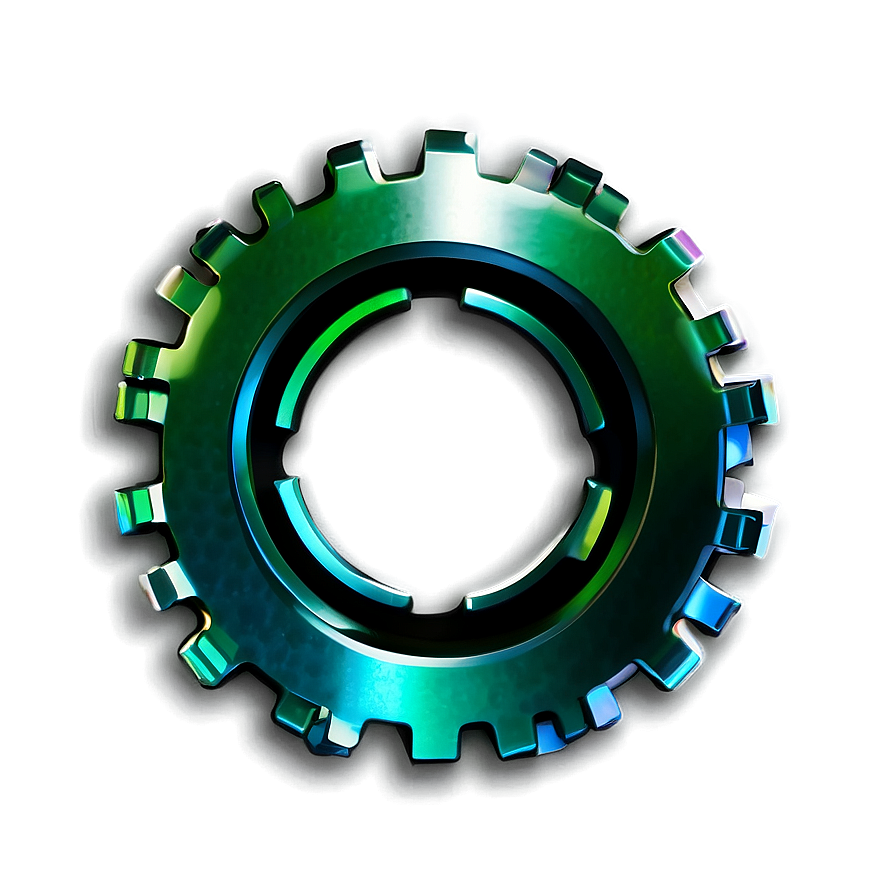 Green Gear Icon Png Vrh