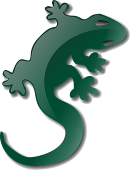 Green Gecko Graphic