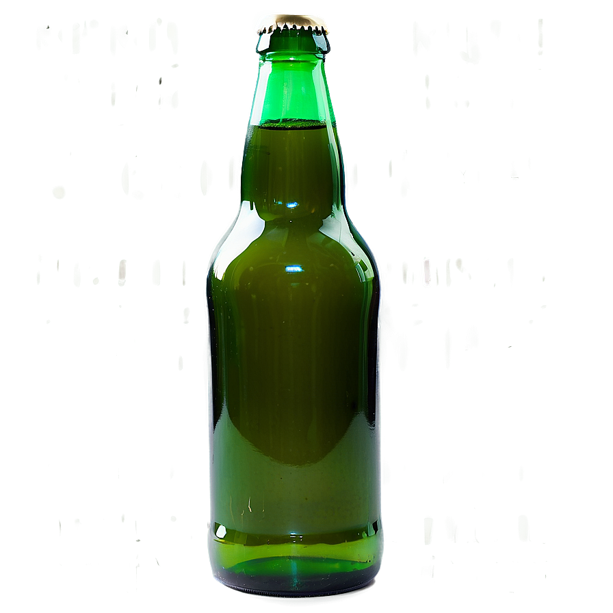 Green Glass Beer Bottle Png Onj93