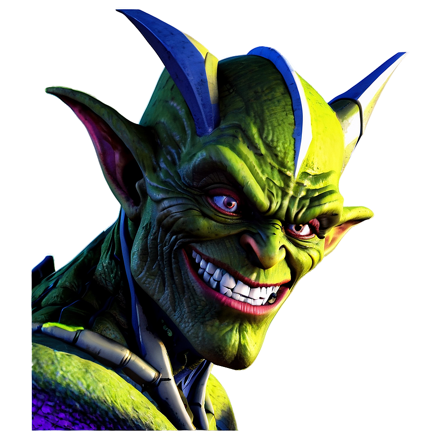 Green Goblin Art Png 16