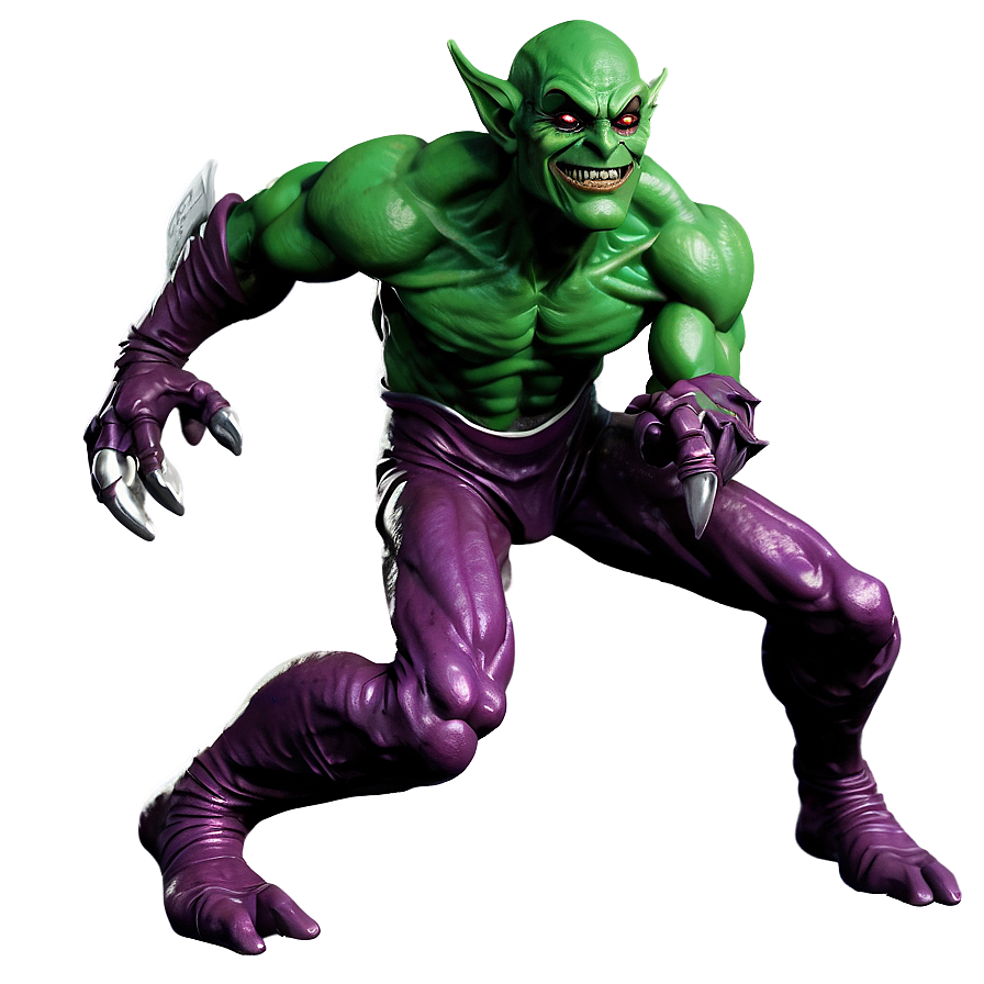 Green Goblin Figure Png 3