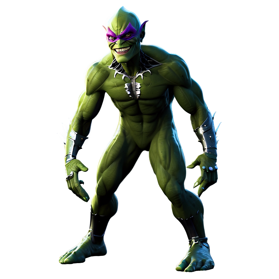 Green Goblin Pose Png 06112024