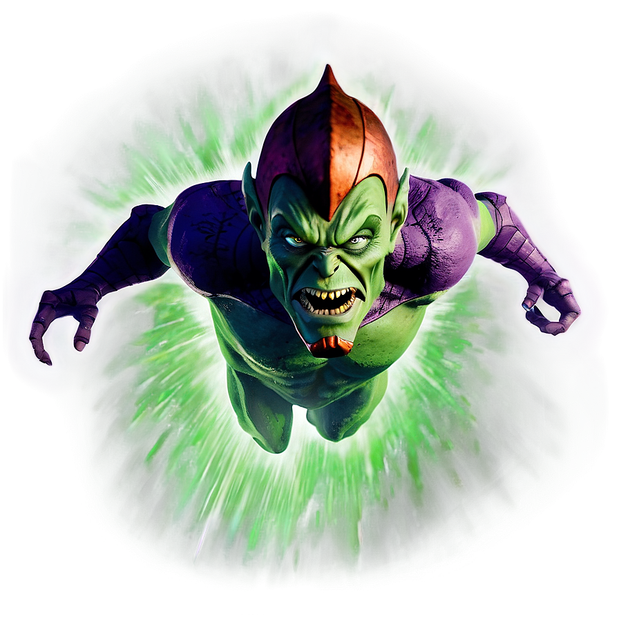 Green Goblin Roaring Png Vfn63