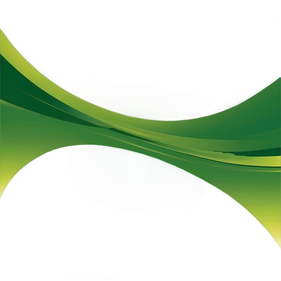 Green Gradient Abstract Swirl PNG 58 PNG with transparent background