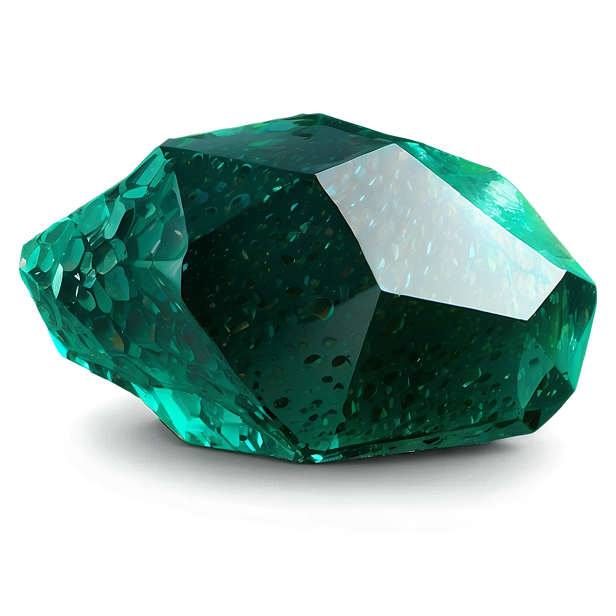 Green Gradient Crystal Texture Png 66