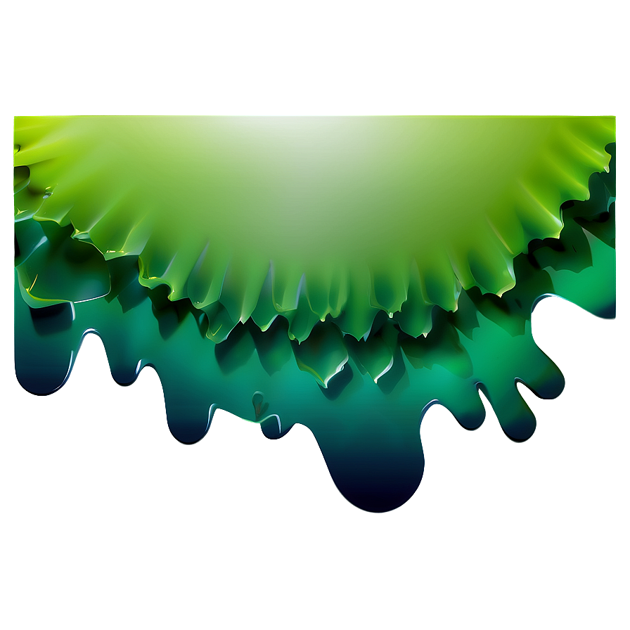 Green Gradient Digital Art PNG 53 PNG with transparent background
