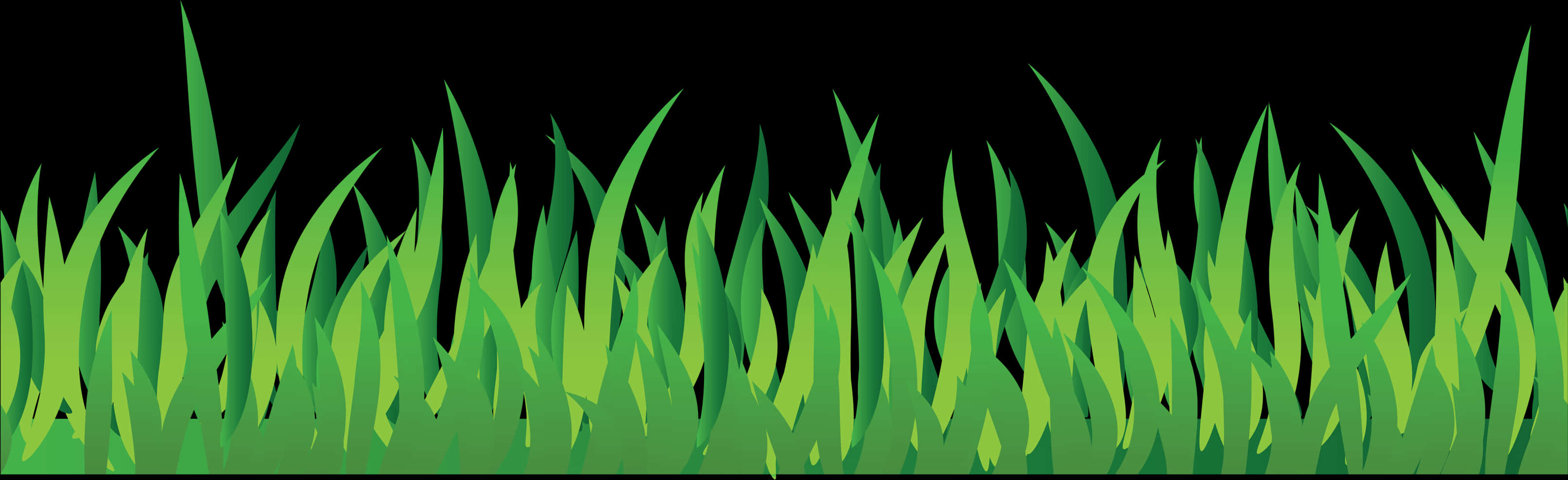 Green Grass Vector Illustration