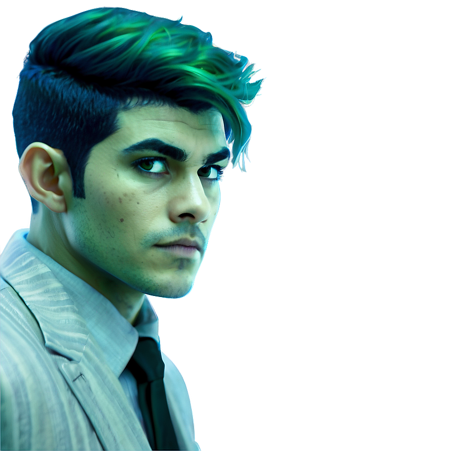 Green Hair Super Spy Png Jrs