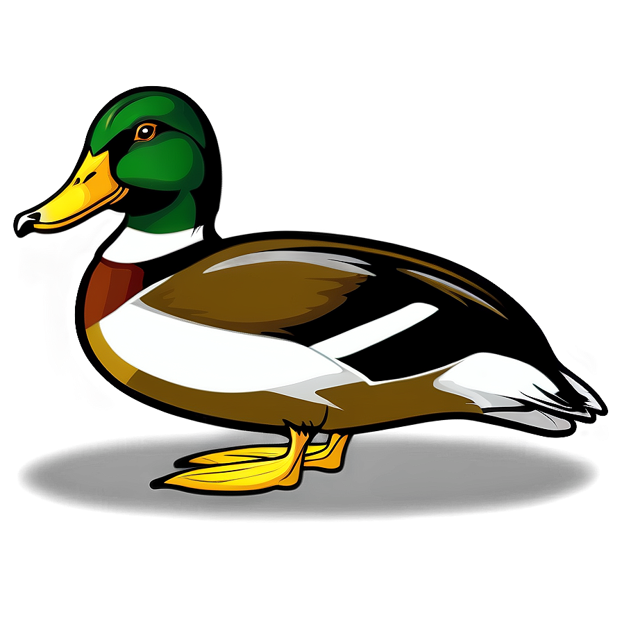 Green Head Mallard Duck Png 06262024