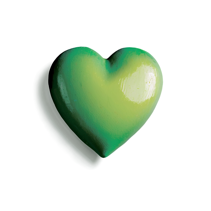 Green Hearts Png How