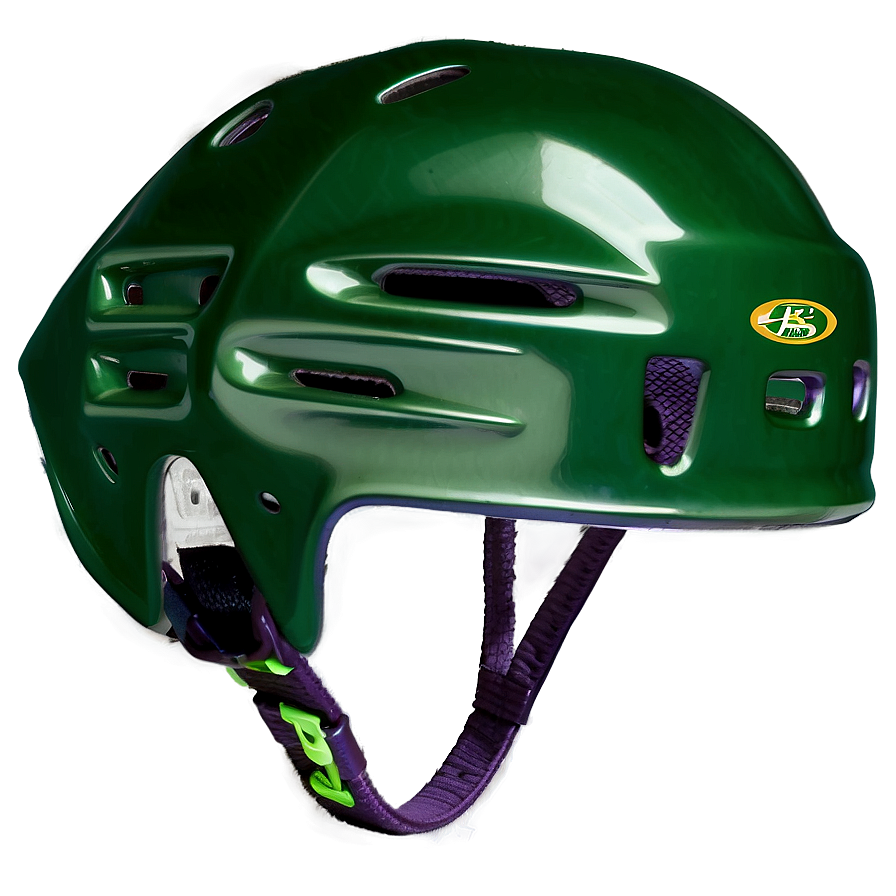 Green Hockey Helmet Png 7