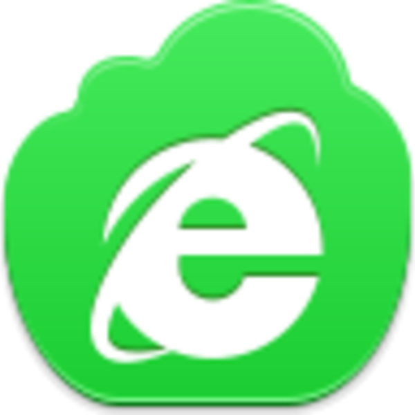 Green Internet Explorer Logo