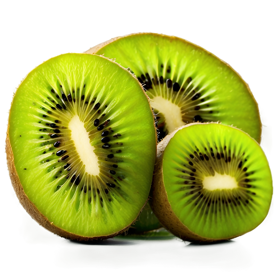 Green Kiwi Closeup PNG 39 PNG with transparent background