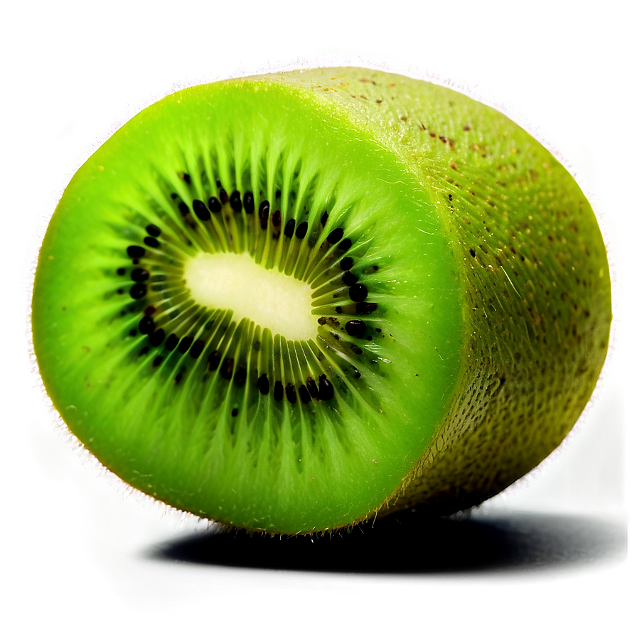Green Kiwi Closeup PNG omw54 PNG with transparent background