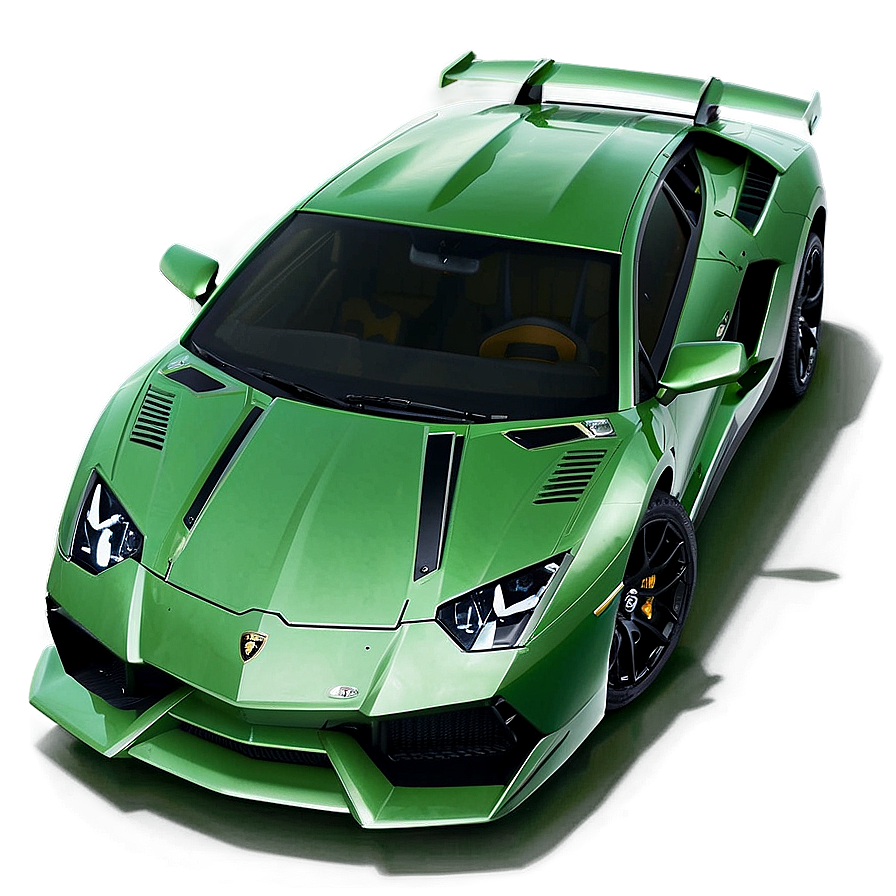 Green Lamborghini Png Hwq