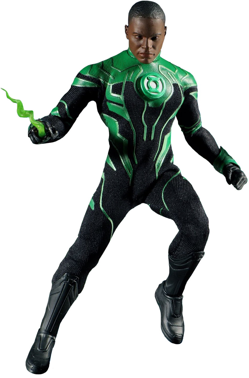 Green Lantern Action Figure PNG with transparent background
