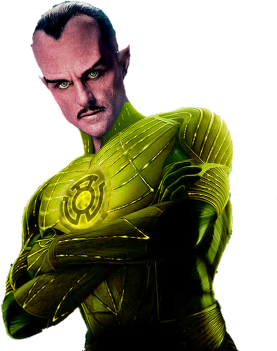 Green Lantern Cosmic Vigilante PNG with transparent background
