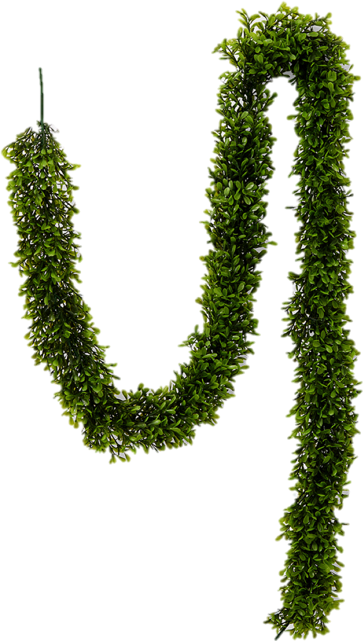 Transparent Green Garland Png - Wreaths & Garlands, Png Download PNG with transparent background