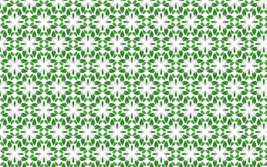 Green Leaf Pattern Background