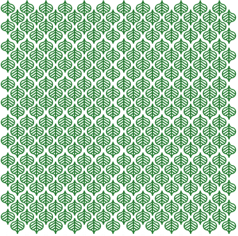 Green Leaf Pattern Background